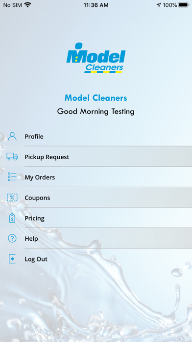Model Dry Cleaners screenshot 2