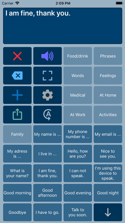 Speech Assist Switch