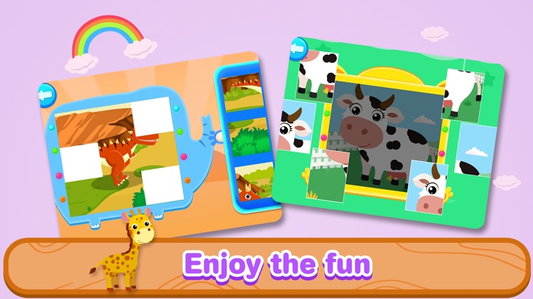 Dinosaur Puzzles Flashcards screenshot-3