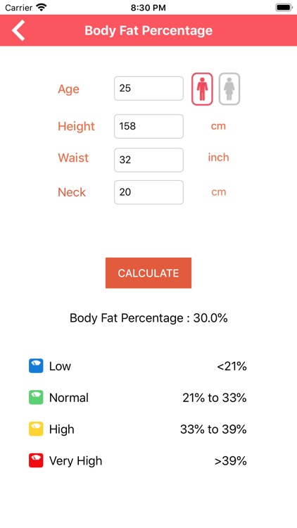 Body Calculators screenshot-3