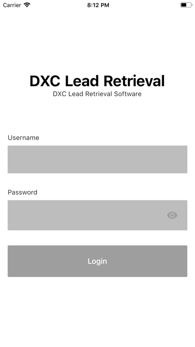 How to cancel & delete DXC LeadRetrieval from iphone & ipad 1