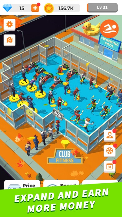 Idle Gym - Fitness Simulation screenshot 4