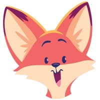 幸せなキツネ