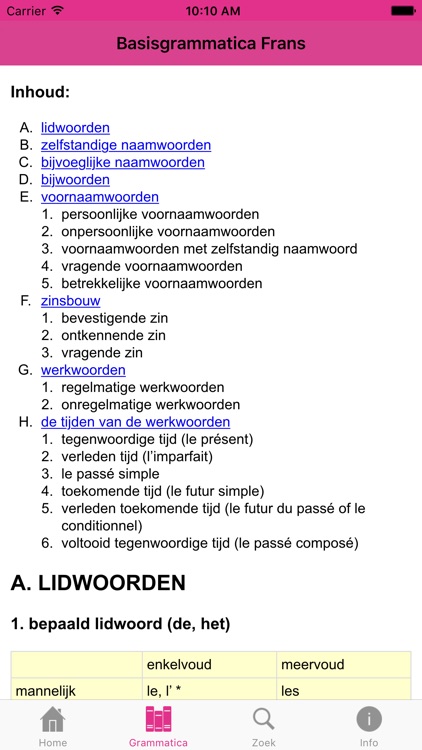 iFrans werkwoordtrainer