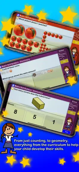 Game screenshot Maths, age 4-8 (US) apk