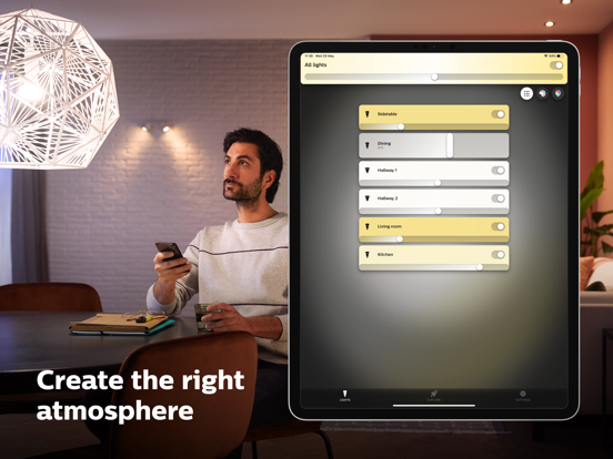 Philips Hue Bluetooth screenshot