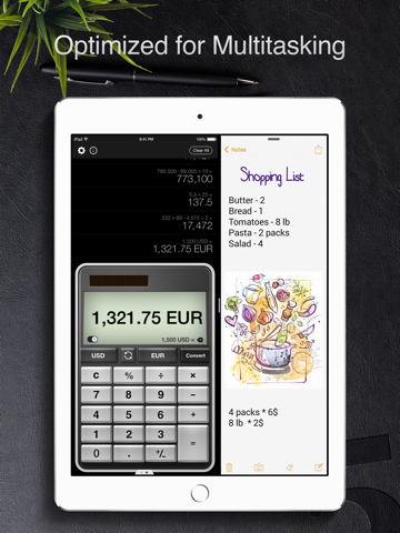 Calculator Pro+ for iPad. - náhled