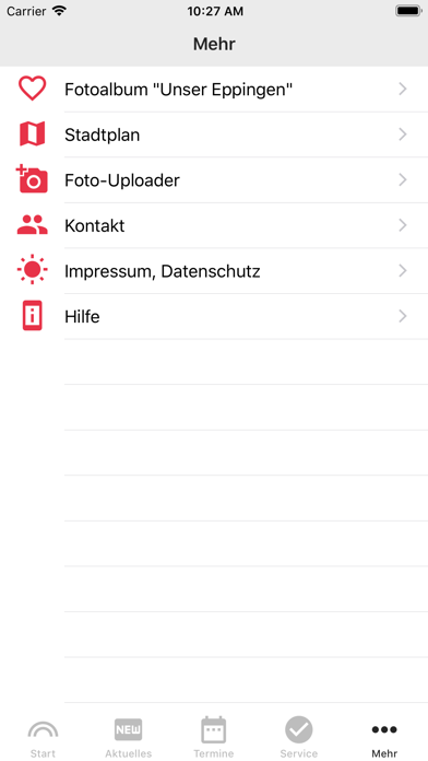 Service-App Eppingen screenshot 3