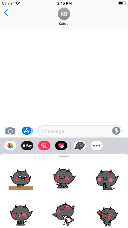 Funny Devil Animated Stickers