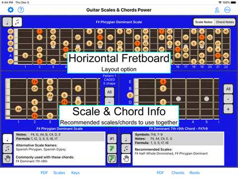 Guitar Scales & Chords Power screenshot 2
