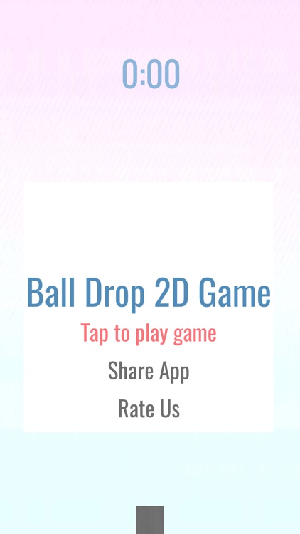 Ball Drop 2D Game