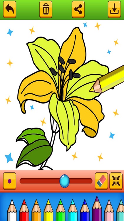 Flower Coloring screenshot-4