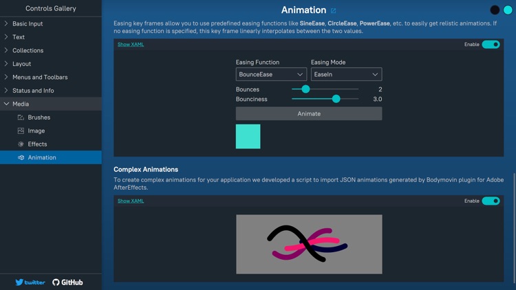 NoesisGUI Controls Gallery screenshot-6