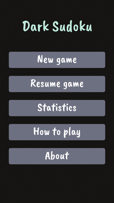 Dark Sudoku - Classic Puzzle screenshot 2