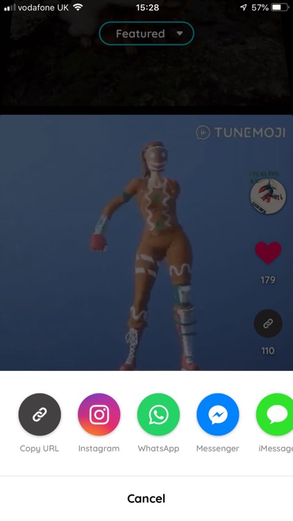 TuneMoji: Create your own GIF