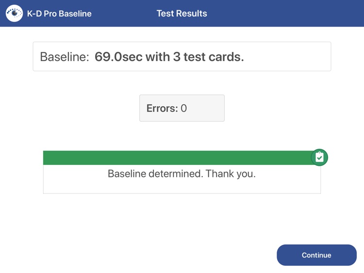 K-D Test Pro Baseline screenshot-3