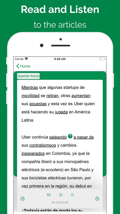 page91 - Learn Spanish screenshot 3