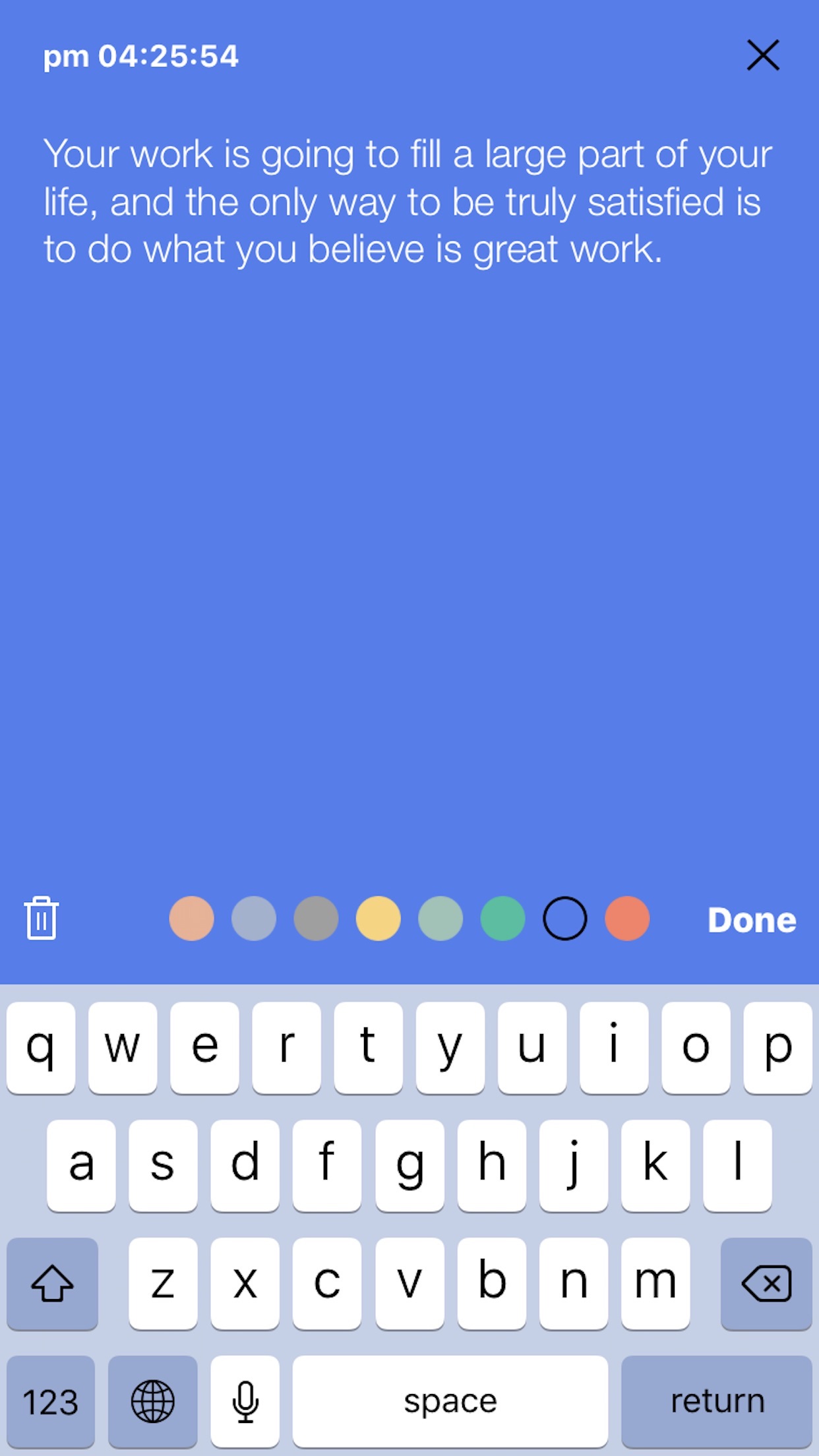 Screenshot do app Memory: Your Memo