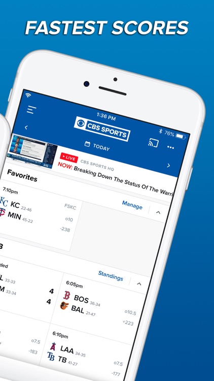 CBS Sports App Scores & News
