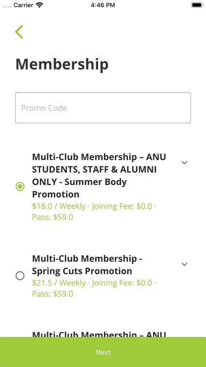 Club Lime Member App