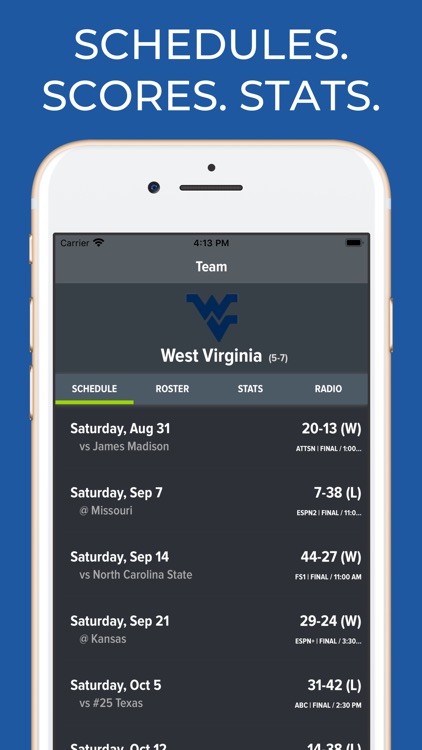 West Virginia Football