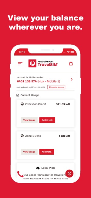 Australia Post TravelSIM