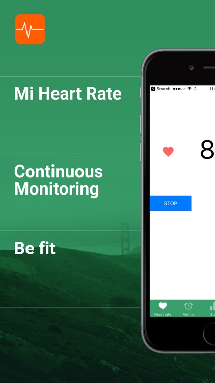 Mi Heart rate - be fit screenshot-0