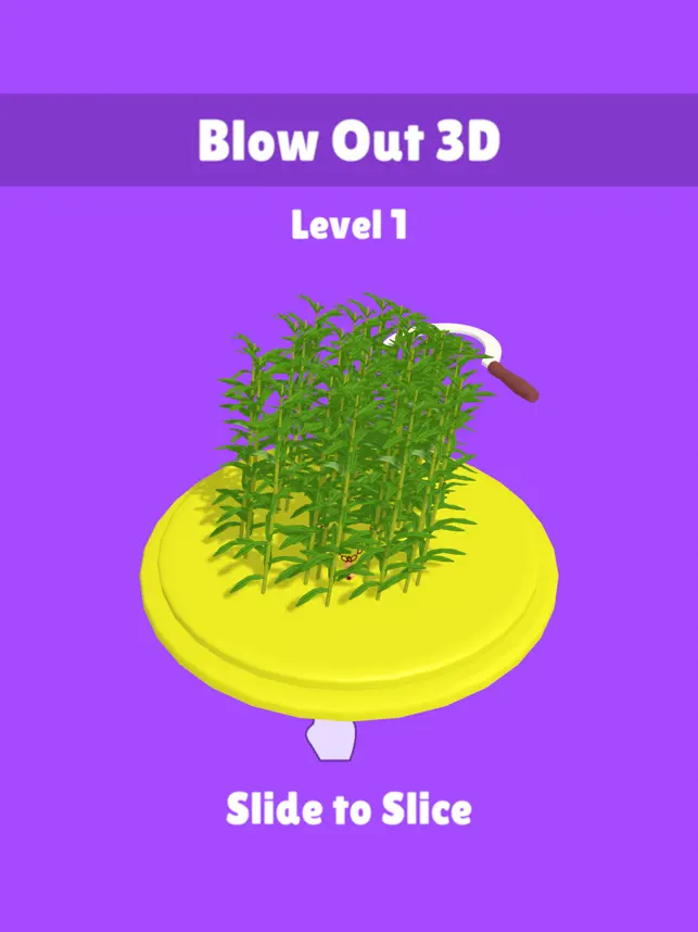 Blow Out 3D, game for IOS