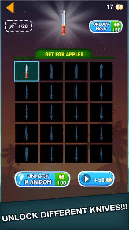 Knife Target: Flip Knife Throw