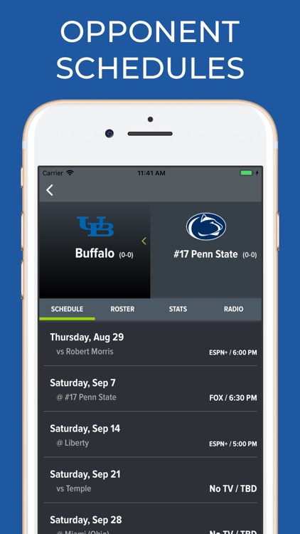 Penn State Football Schedules screenshot-6