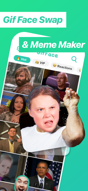 Gif Face Swap & Meme Maker app(圖1)-速報App