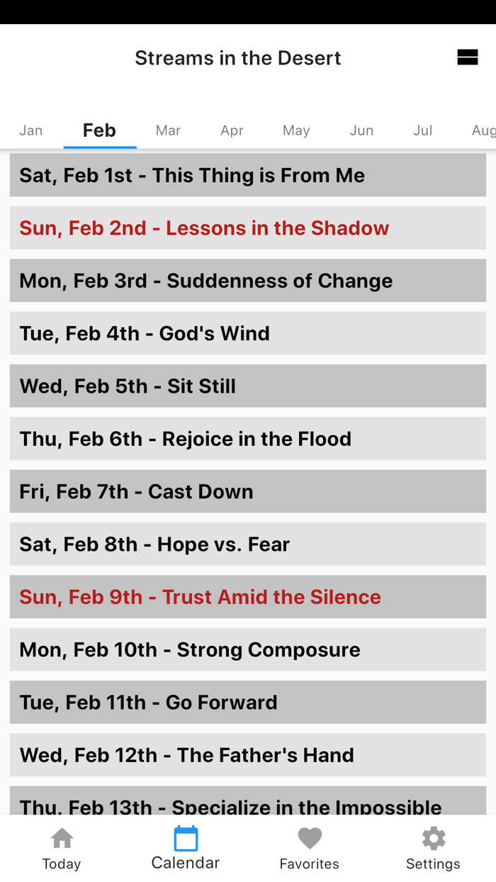 Streams in the Desert Devotion