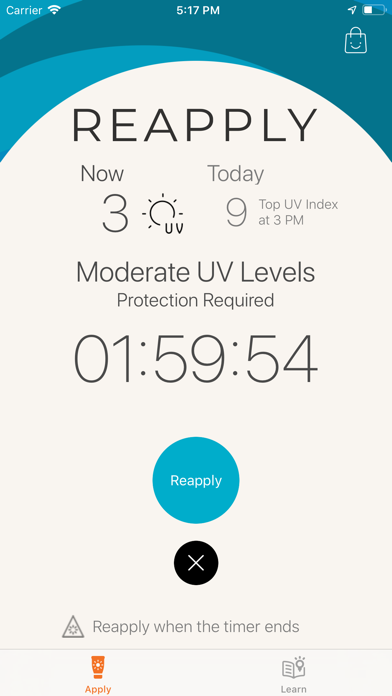 REAPPLY: Sunscreen Timekeeper screenshot 2