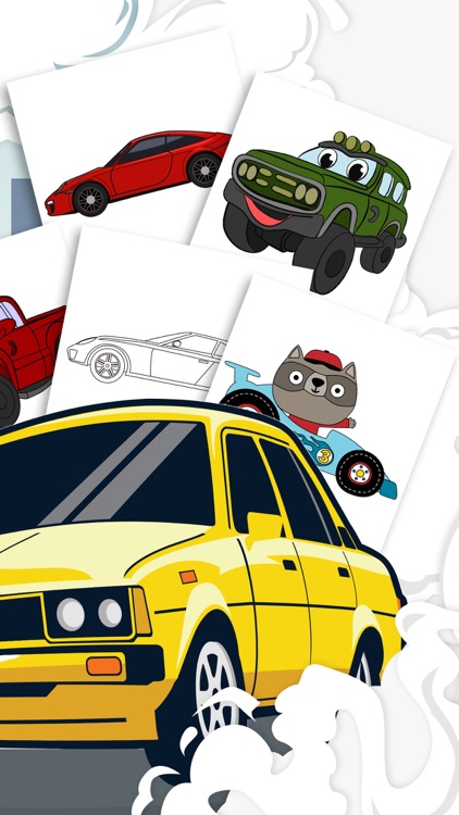 Cars Coloring Pages Games