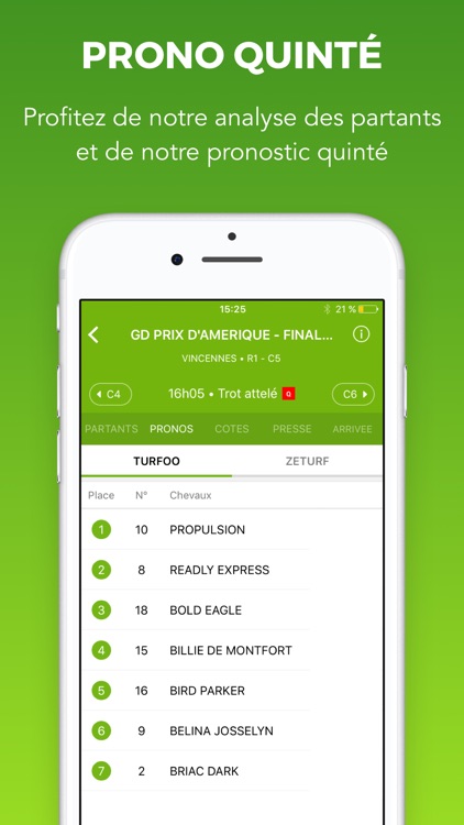 Turf résultats des courses screenshot-4