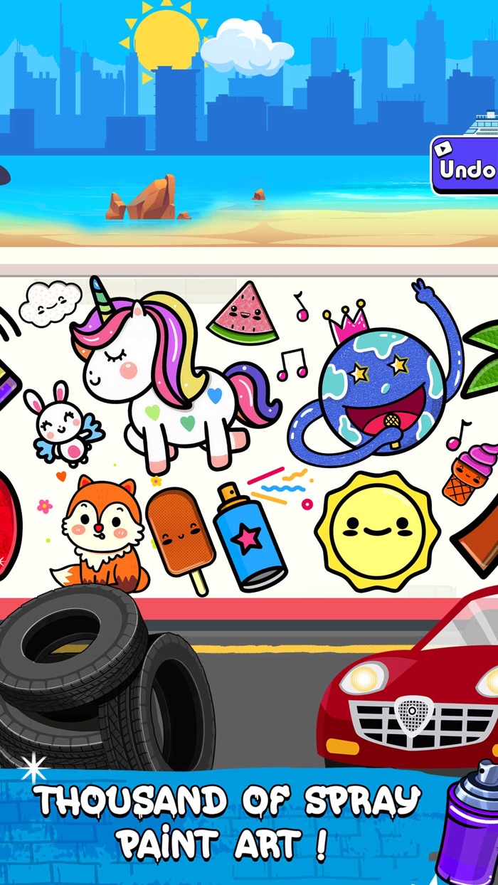 Graffiti Spray paint Game