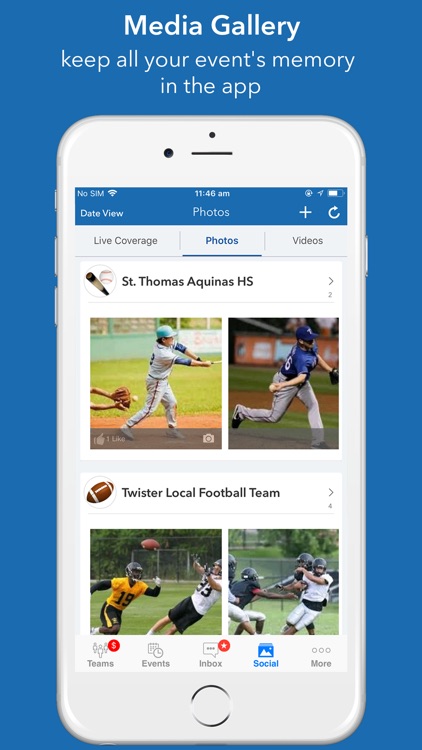 InstaTeam sports team manager screenshot-5