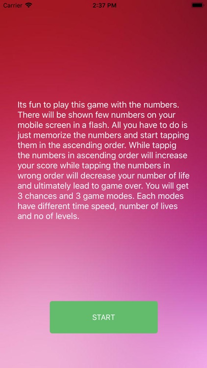 Tap-The-Numbers