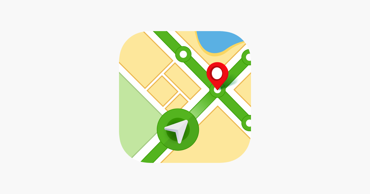 ‎GPS Navigation: Road Map Route on the App Store