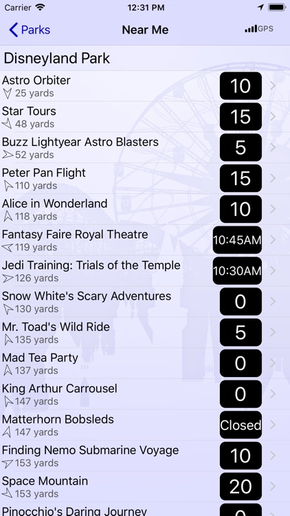 Wait Times for Disneyland screenshot-3