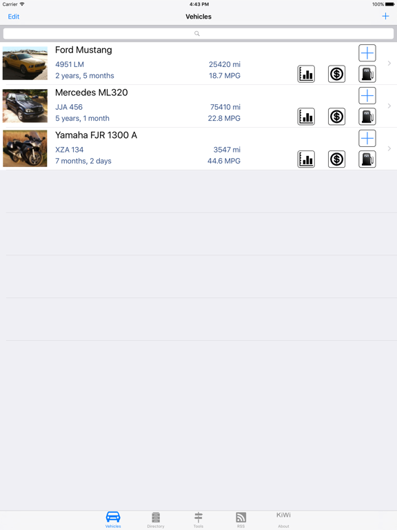 Car Manager for Cars & Bikes Screenshots