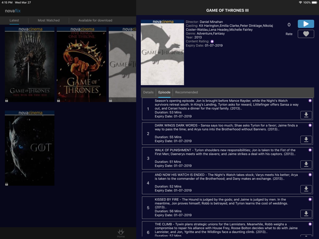 ‎Novaflix Screenshot