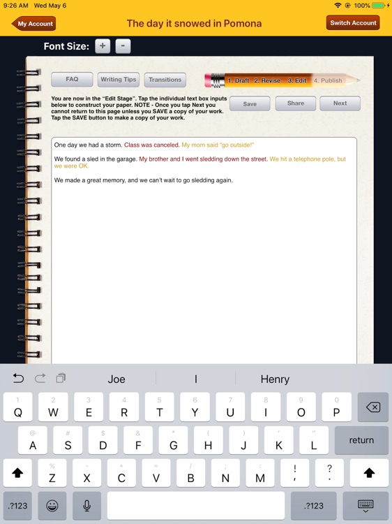 iGoWrite: Writing Resource screenshot-3