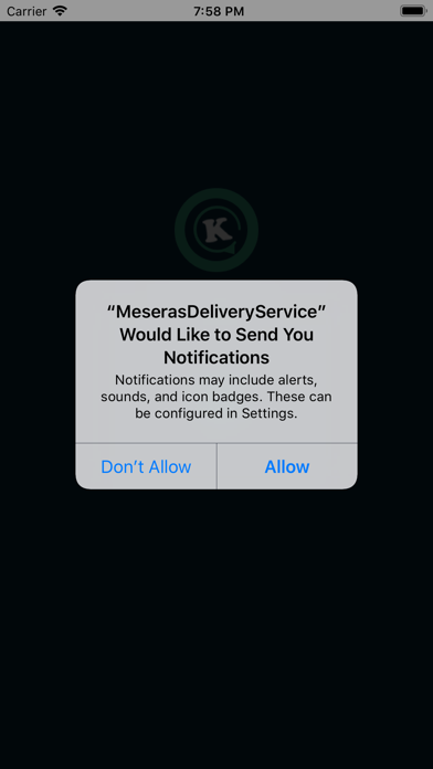Meseras Deliver Service screenshot 2