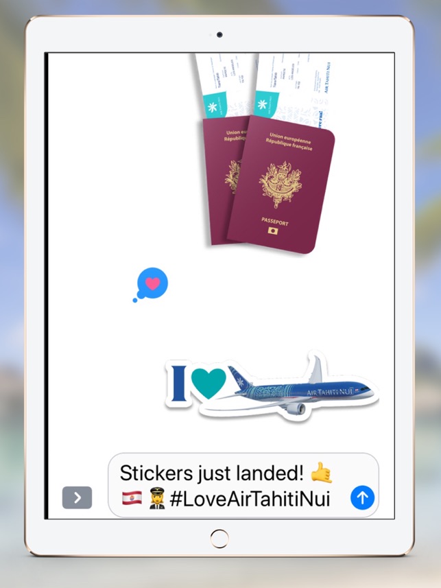 Tahiti Stickers Pour Imessage Dans L App Store