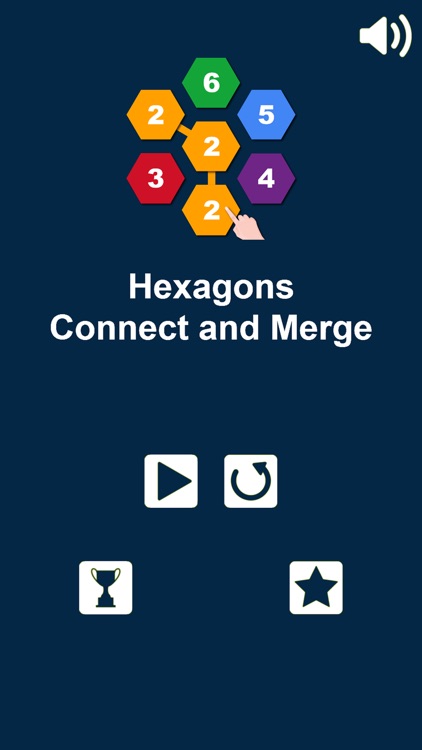 Hexagons: Connect and Merge