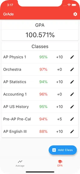 Game screenshot GrAde - Grade Calculator hack