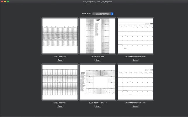 Cal Templates 2020 PowerPoint(圖6)-速報App