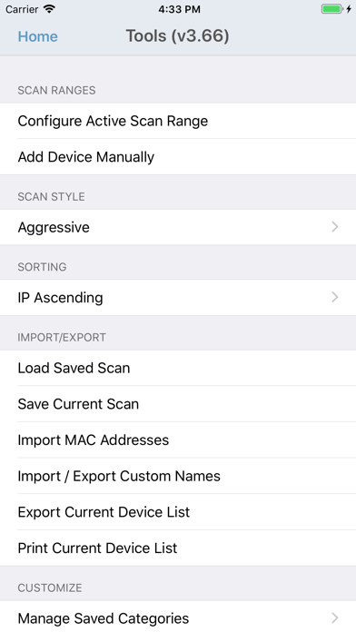 IP Network Scanner Screenshot 5