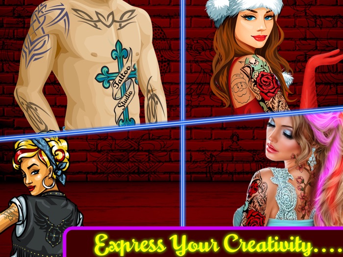 Ink Tattoo Maker Games Pro